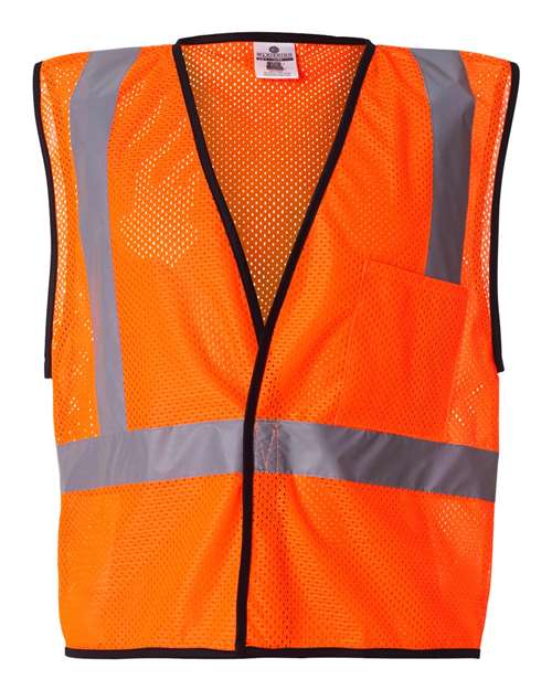 Kishigo - Economy Single Pocket Hook & Loop Mesh Vest - 1193-1194