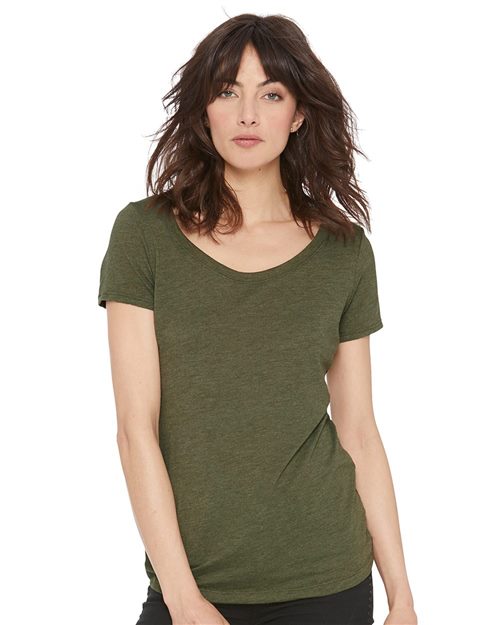 Next Level - Women’s Triblend Short Sleeve Scoop - 6730