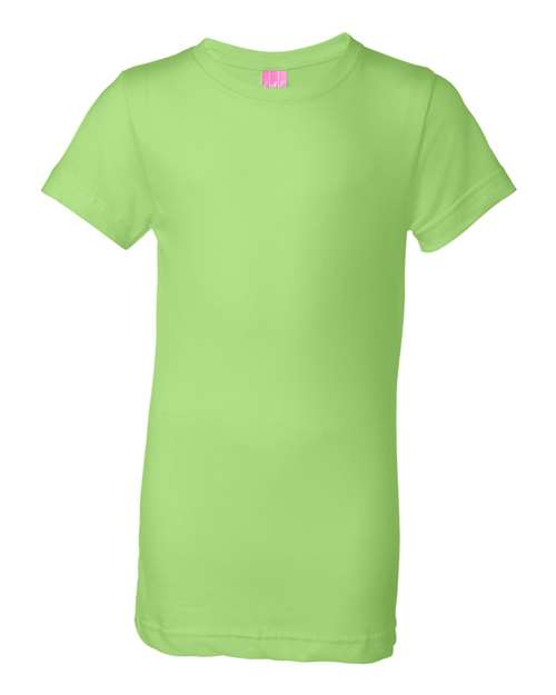 LAT - Girls' Fine Jersey Tee - 2616