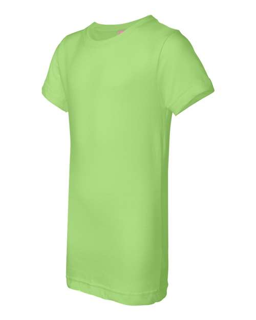 LAT - Girls' Fine Jersey Tee - 2616