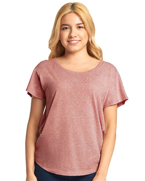 Next Level - Women’s Triblend Short Sleeve Dolman - 6760