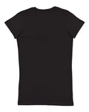 LAT - Junior Fit V-Neck Fine Jersey Tee - 3607