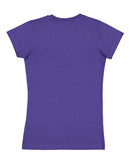 LAT - Junior Fit V-Neck Fine Jersey Tee - 3607