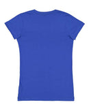 LAT - Junior Fit V-Neck Fine Jersey Tee - 3607