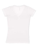 LAT - Junior Fit V-Neck Fine Jersey Tee - 3607