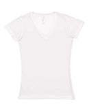 LAT - Junior Fit V-Neck Fine Jersey Tee - 3607