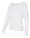 BELLA + CANVAS - Women’s Flowy Off Shoulder Long Sleeve Tee - 8850