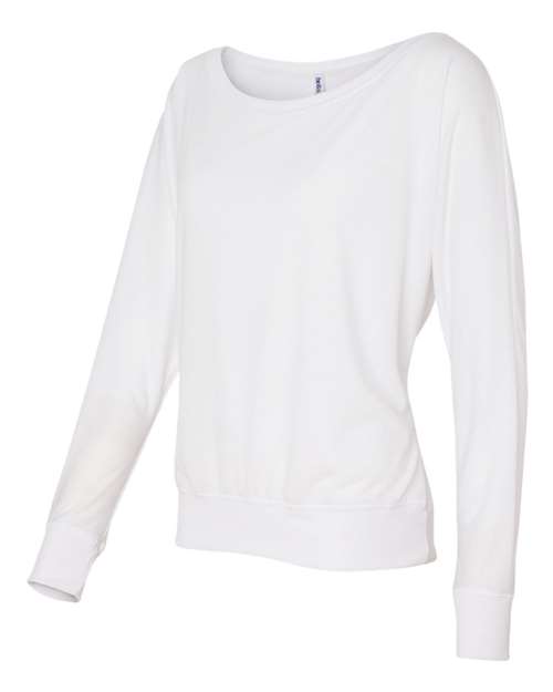 BELLA + CANVAS - Women’s Flowy Off Shoulder Long Sleeve Tee - 8850