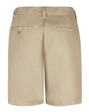 Red Kap - Women's Plain Front Shorts, 8 Inch Inseam - PT27