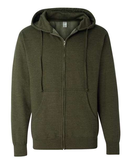 Independent Trading Co. - Midweight Full-Zip Hooded Sweatshirt - SS4500Z