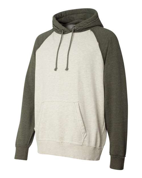 J. America - Vintage Heather Hooded Sweatshirt - 8885