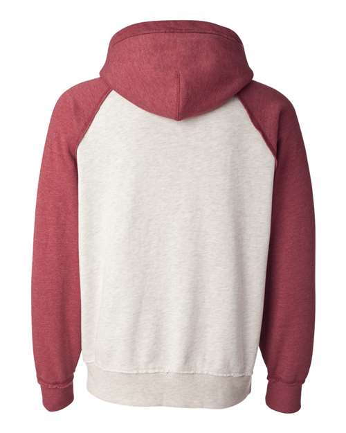 J. America - Vintage Heather Hooded Sweatshirt - 8885