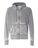 J. America - Vintage Zen Fleece Full-Zip Hooded Sweatshirt - 8916