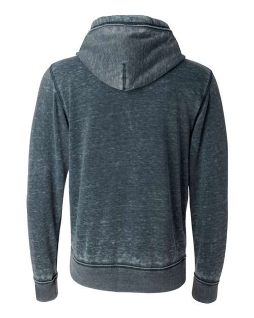 J. America - Vintage Zen Fleece Full-Zip Hooded Sweatshirt - 8916