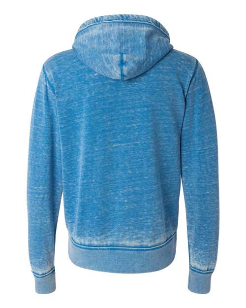 J. America - Vintage Zen Fleece Full-Zip Hooded Sweatshirt - 8916