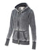 J. America - Women's Zen Fleece Full-Zip Hooded Sweatshirt - 8913