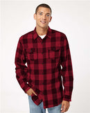 Burnside - Yarn-Dyed Long Sleeve Flannel Shirt - 8210 (More Color)