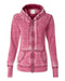 J. America - Women's Zen Fleece Full-Zip Hooded Sweatshirt - 8913