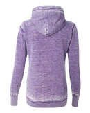 J. America - Women's Zen Fleece Full-Zip Hooded Sweatshirt - 8913