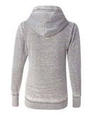 J. America - Women's Zen Fleece Full-Zip Hooded Sweatshirt - 8913