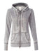 J. America - Women's Zen Fleece Full-Zip Hooded Sweatshirt - 8913