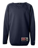 Rawlings - Youth Flatback Mesh Fleece Long Sleeve Pullover - 6705