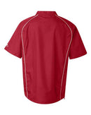 Rawlings - Short Sleeve Poly Dobby Quarter-Zip Pullover - 9702