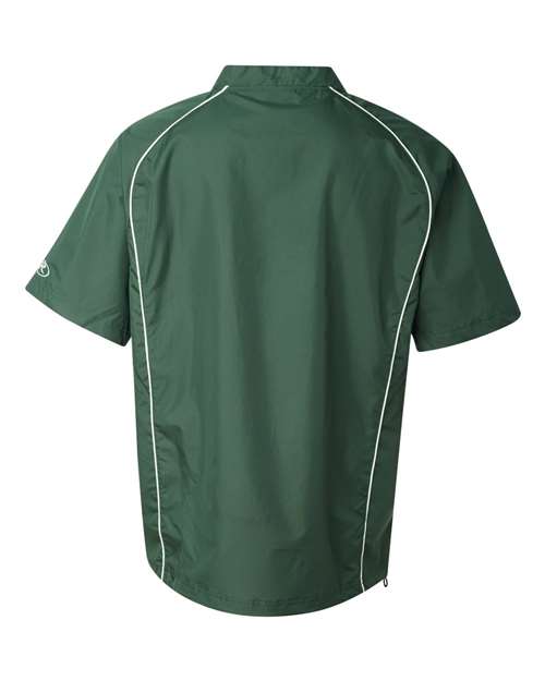 Rawlings - Short Sleeve Poly Dobby Quarter-Zip Pullover - 9702