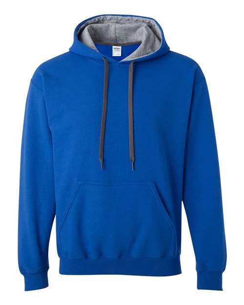 Gildan - Heavy Blend™ Contrast-Color Hooded Sweatshirt - 185C00