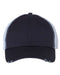 Mega Cap - Frayed-Bill Twill Cap - 6887