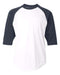 Badger - Youth B-Core 3/4 Sleeve Baseball T-Shirt - 2133