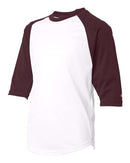 Badger - Youth B-Core 3/4 Sleeve Baseball T-Shirt - 2133