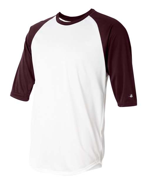 Badger - B-Core Three-Quarter Sleeve Baseball T-Shirt - 4133