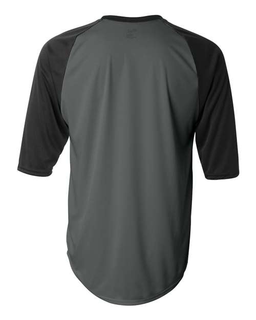 Badger - B-Core Three-Quarter Sleeve Baseball T-Shirt - 4133