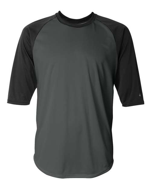 Badger - B-Core Three-Quarter Sleeve Baseball T-Shirt - 4133