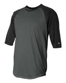 Badger - B-Core Three-Quarter Sleeve Baseball T-Shirt - 4133