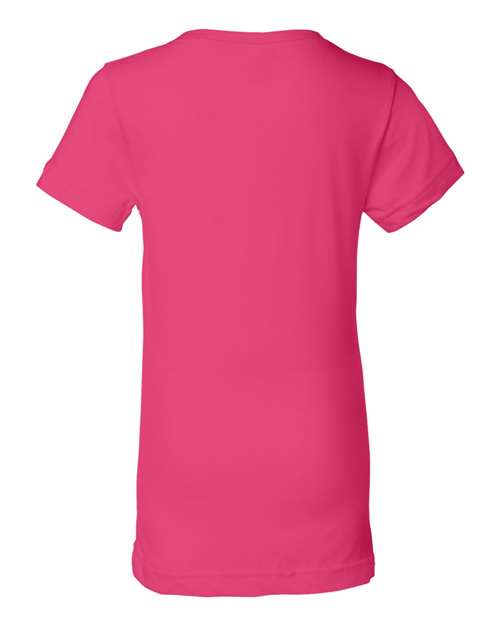 LAT - Girls' Fine Jersey Tee - 2616