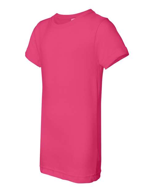 LAT - Girls' Fine Jersey Tee - 2616