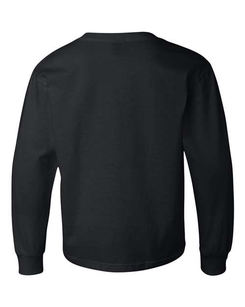 Fruit of the Loom - HD Cotton Youth Long Sleeve T-Shirt - 4930BR