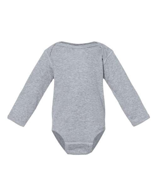 Rabbit Skins - Infant Long Sleeve Baby Rib Bodysuit - 4411