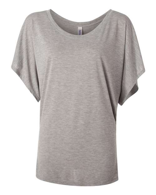 BELLA + CANVAS - Women’s Flowy Draped Dolman Tee - 8821