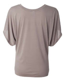 BELLA + CANVAS - Women’s Flowy Draped Dolman Tee - 8821