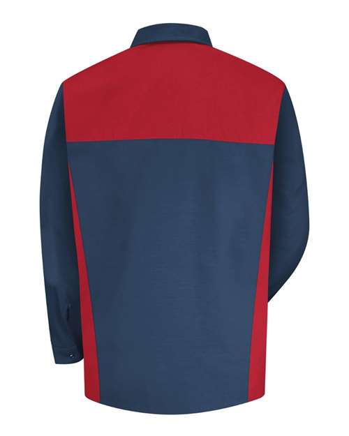 Red Kap - Long Sleeve Motorsports Shirt - SP18