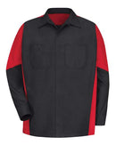 Red Kap - Long Sleeve Automotive Crew Shirt - SY10