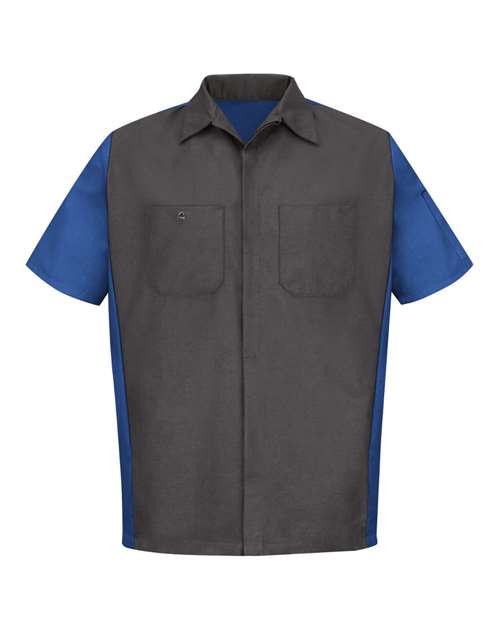 Red Kap - Short Sleeve Automotive Crew Shirt - SY20