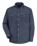 Red Kap - Deluxe Denim Long Sleeve Shirt - SD78