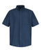 Red Kap - Poplin Short Sleeve Dress Shirt - SP80