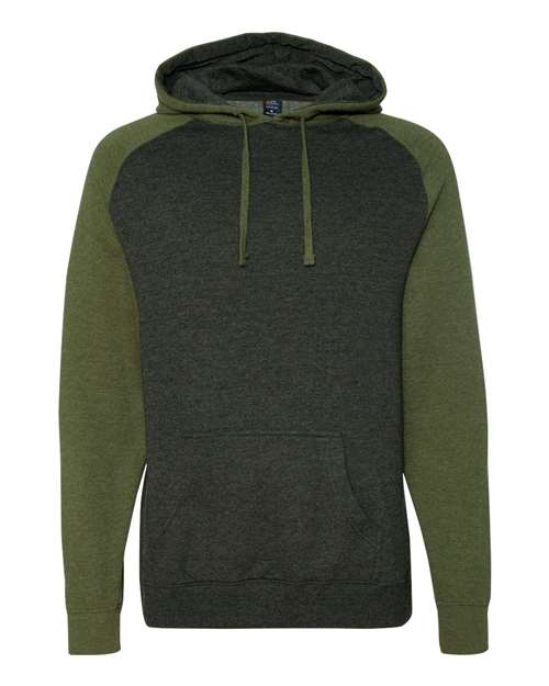 Independent Trading Co. - Raglan Hooded Sweatshirt - IND40RP