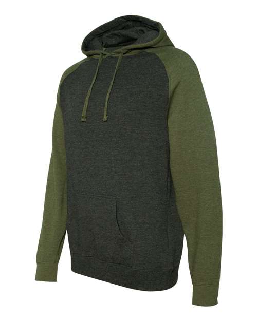 Independent Trading Co. - Raglan Hooded Sweatshirt - IND40RP