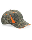 Outdoor Cap - Camo with Hi-Vis Trim Cap - CBI305